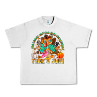 Lunar Rock The Turkey Ain’t The Only Thing Lookin Thick & J Urban Heavy Tee - CowhideDigitalArt