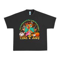 Pigment Black The Turkey Ain’t The Only Thing Lookin Thick & J Urban Heavy Tee - CowhideDigitalArt