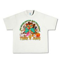 Pistachio The Turkey Ain’t The Only Thing Lookin Thick & J Urban Heavy Tee - CowhideDigitalArt