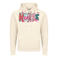 Vintage Artic Nurse Valentine Vintage Hoodie - CowhideDigitalArt