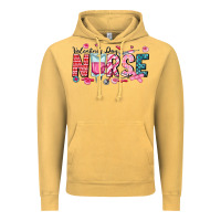 Vintage Mustard Nurse Valentine Vintage Hoodie - CowhideDigitalArt