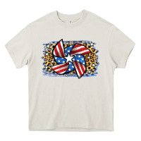 Cream 4th of July Pinwheel Heavy Core Tee - Jasminsmagicworld