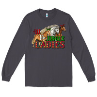 All The Jingle Ladies Christmas Horses Long Sleeve Tee | Teevron