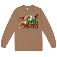 Toasted Coconut all the jingle ladies christmas horses Long Sleeve Tee - LillyAllenDesigns