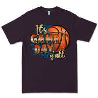 Plum it's game day y'all basketball Premium Tee - FaDigitalArtStudio