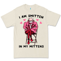 Bone funny i am smitten in my mittens bernie Premium Tee - artisFamous