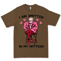 Cacao funny i am smitten in my mittens bernie Premium Tee - artisFamous