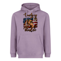 Lavender cowboy up rodeo bucking bronco Heavyweight Hoodie - Jasminsmagicworld