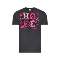 Vintage Black Hope Breast Cancer Awareness Fall Vintage Tee - LillyAllenDesigns