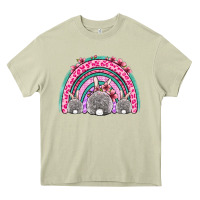 Mossy Easter bunny rainbow Heavy Core Tee - OliviaCreatesArt