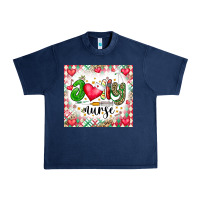 Navy Joly Nurse Urban Heavy Tee - CowhideDigitalArt