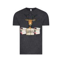 Vintage Black Yes Mama I Am Studying Right Now, Deer Vintage Tee - Bettercallsaul