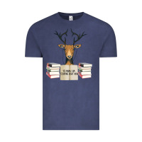 Vintage Denim Yes Mama I Am Studying Right Now, Deer Vintage Tee - Bettercallsaul