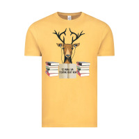 Vintage Mustard Yes Mama I Am Studying Right Now, Deer Vintage Tee - Bettercallsaul