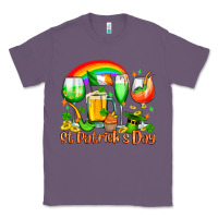 Lavender St. Patrick's wine glasses Classic Tee - OliviaCreatesArt