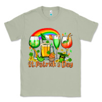 Matcha St. Patrick's wine glasses Classic Tee - OliviaCreatesArt
