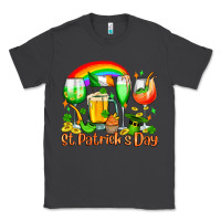 Smoke St. Patrick's wine glasses Classic Tee - OliviaCreatesArt