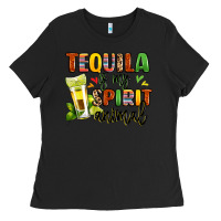 Black tequila is my spirit animal Ladies Tee - LillyAllenDesigns