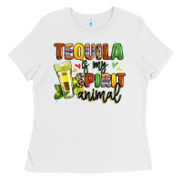 White tequila is my spirit animal Ladies Tee - LillyAllenDesigns