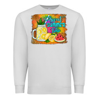 Dove Grey sweet summer time Premium Sweatshirt - Jasminsmagicworld