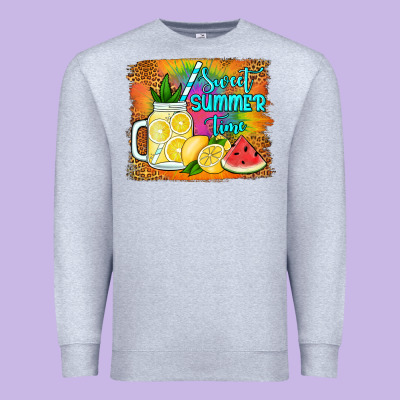 Sweet Summer Time Premium Sweatshirt Designed By Jasminsmagicworld