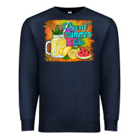 Navy sweet summer time Premium Sweatshirt - Jasminsmagicworld