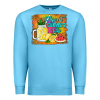 Ocean Blue sweet summer time Premium Sweatshirt - Jasminsmagicworld