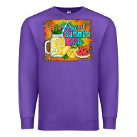 Purple sweet summer time Premium Sweatshirt - Jasminsmagicworld