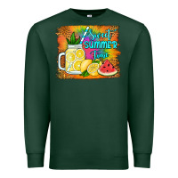 Sports Green sweet summer time Premium Sweatshirt - Jasminsmagicworld
