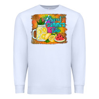 White sweet summer time Premium Sweatshirt - Jasminsmagicworld