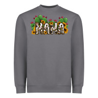 Storm Cactus Cowhide Sunflower Mama and Mini Set Heavyweight Sweatshirt - Jasminsmagicworld