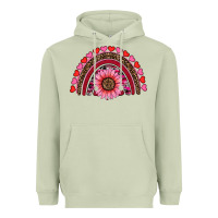 Matcha valentine's day sunflower rainbow Heavyweight Hoodie - RanaPortraitStore