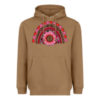 Toasted Coconut valentine's day sunflower rainbow Heavyweight Hoodie - RanaPortraitStore