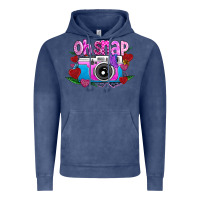 Vintage Denim Oh Snap Vintage Hoodie - CowhideDigitalArt