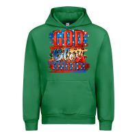 Emerald God Bless America Urban Hoodie - Jasminsmagicworld