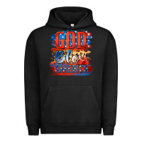 Pigment Black God Bless America Urban Hoodie - Jasminsmagicworld