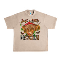 French Oak Just a Little Moody Urban Heavy Tee - CowhideDigitalArt