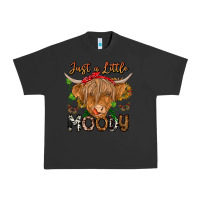 Pigment Black Just a Little Moody Urban Heavy Tee - CowhideDigitalArt