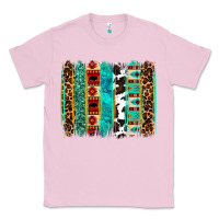 Bubblegum Pink western brushstroke Classic Tee - OliviaCreatesArt