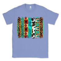 Colony Blue western brushstroke Classic Tee - OliviaCreatesArt