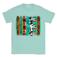 Seafoam western brushstroke Classic Tee - OliviaCreatesArt