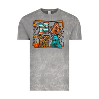 Cloud Rock Fall Autumn Leopard Nana Vintage Tee - LillyAllenDesigns