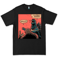 Black i am king of monsters Premium Tee - artisFamous