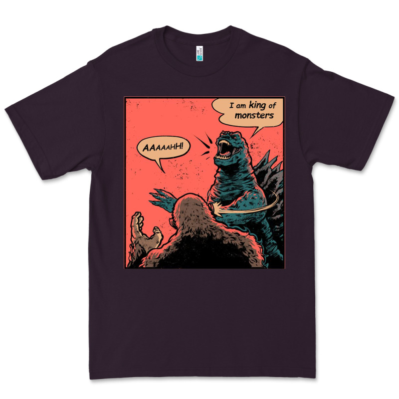 I Am King Of Monsters Premium Tee by artisFamous | Teevron