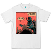 White i am king of monsters Premium Tee - artisFamous