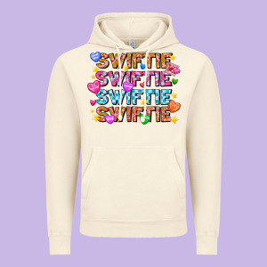 Swiftie Swiftie Valentines Vintage Hoodie Designed By Cowhidedigitalart