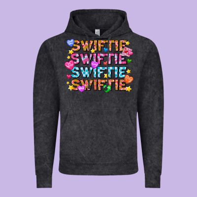 Swiftie Swiftie Valentines Vintage Hoodie Designed By Cowhidedigitalart