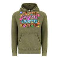 Vintage Olive Swiftie Swiftie Valentines Vintage Hoodie - CowhideDigitalArt