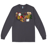 Smoke christmas teacher Long Sleeve Tee - LillyAllenDesigns