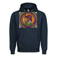 Navy momster halloween momlife Zipper Hoodie - Jasminsmagicworld